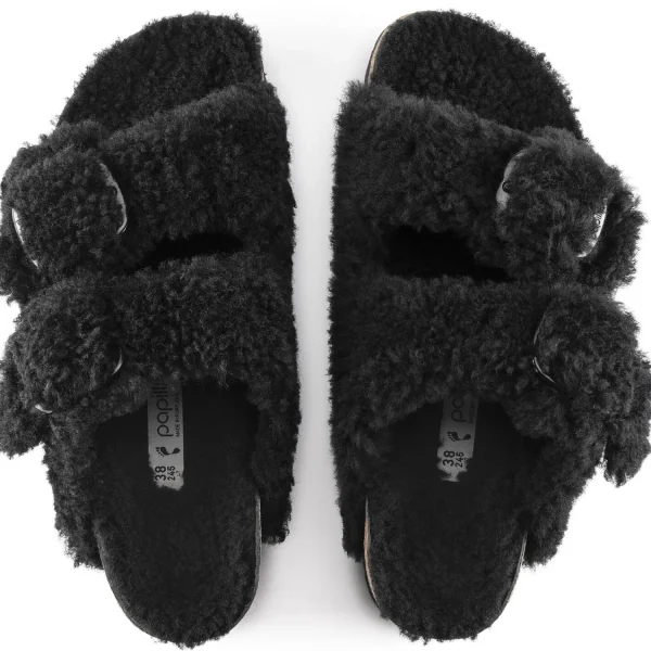 Birkenstock Arizona Big Buckle Shearling<Women Two-Strap Sandals
