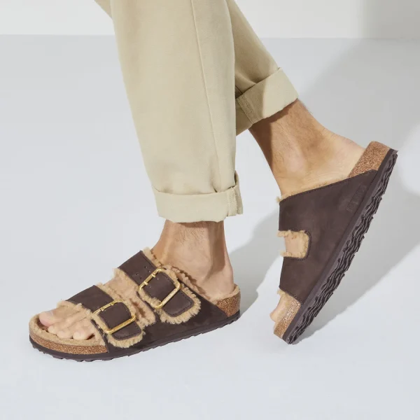 Birkenstock Arizona Bold Shearling<Men Two-Strap Sandals