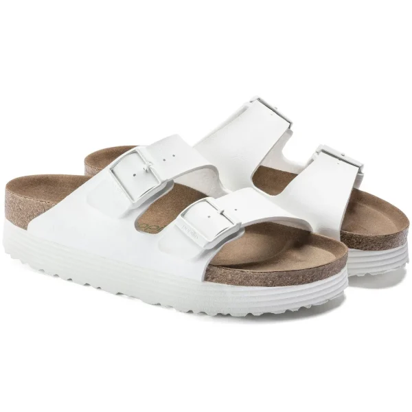 Birkenstock Arizona Platform Vegan<Women Two-Strap Sandals