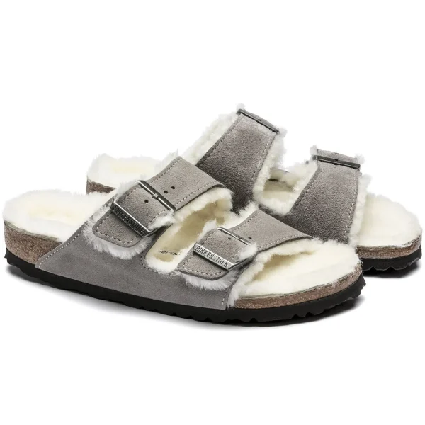 Birkenstock Arizona Shearling<Women Two-Strap Sandals